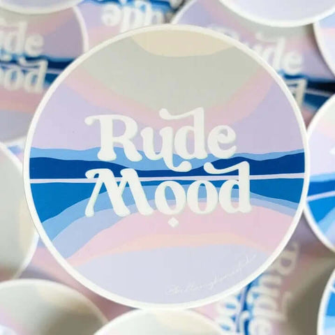 Rude Mood Sticker