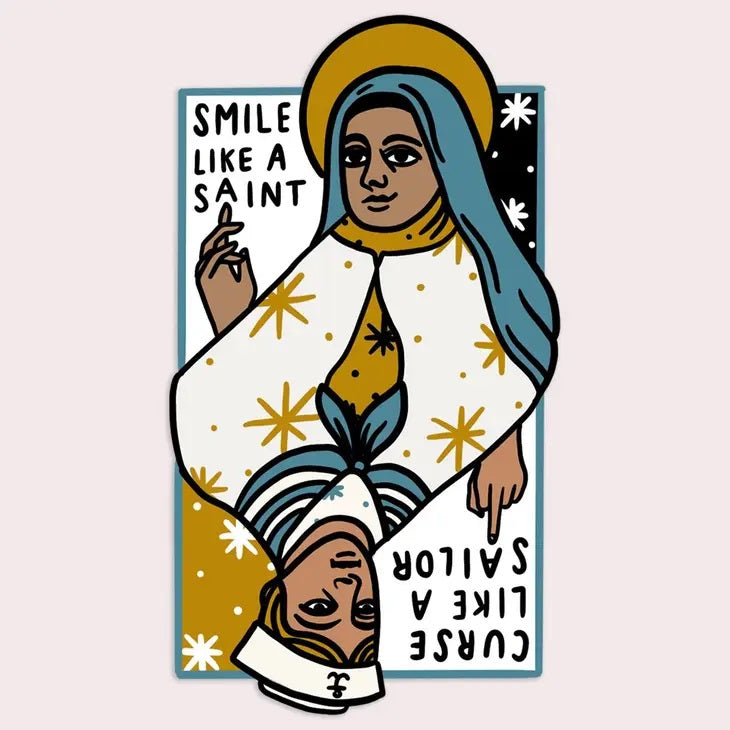 Stay Home Club - Saints and Sailors Sticker