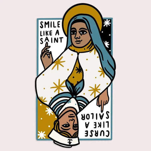 Stay Home Club - Saints and Sailors Sticker