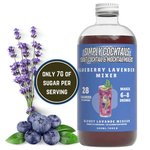 Blueberry Lavender Cocktail Mix