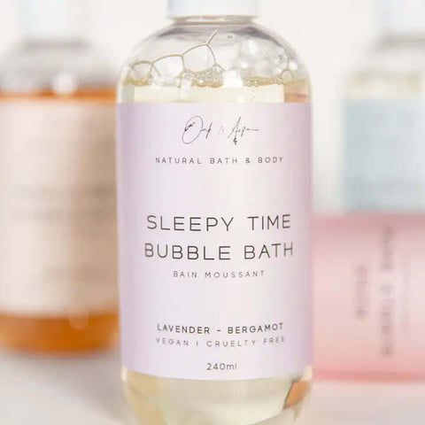 Relaxing bedtime bubble bath Vancouver shop