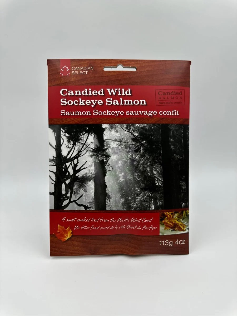 Canadian Select Smoked and Candied Sockeye Salmon - 113g
