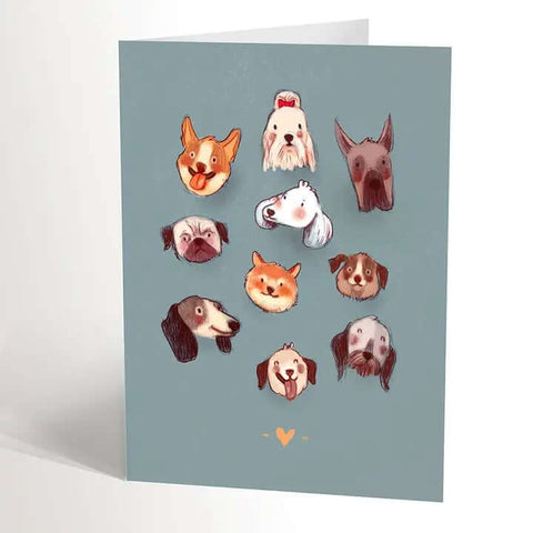 So Many Dogs Card