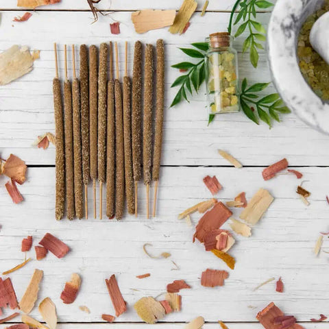 Hand rolled Temple Blend Incense