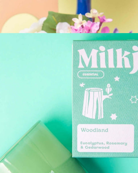 Milk Jar - Woodland Candle