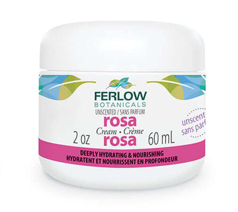 ferlow botanicals rosa cream unscented