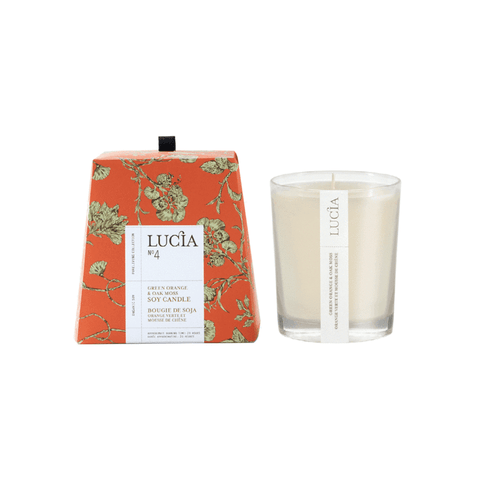 Lucia - No.4 Green Orange & Oak Moss Candle