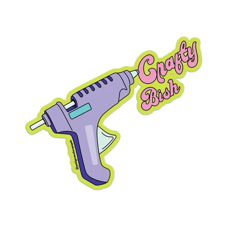 Party Mountain Paper Co. - Crafty Bish Sticker