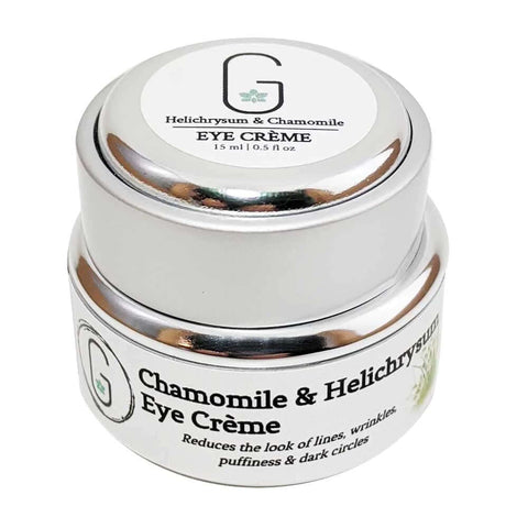 Glowing Orchid Organics - Helichrysum Chamomile Eye Creme