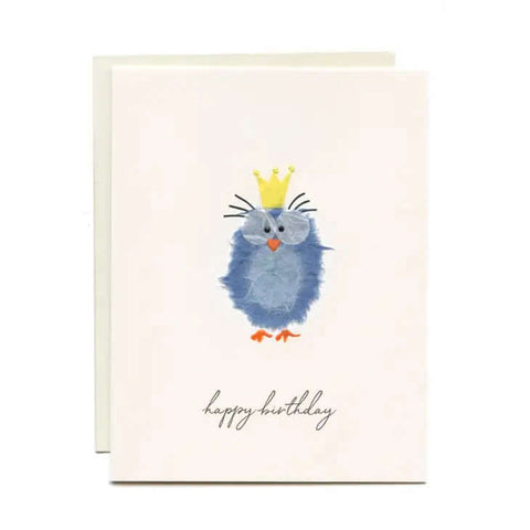 Flaunt Cards - Happy Birthday Blue Bird