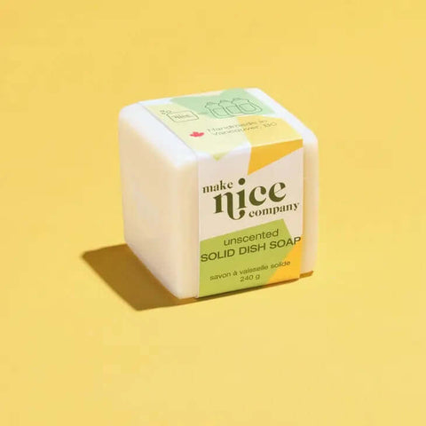 Make Nice Company - Unscented Solid Dish Soap