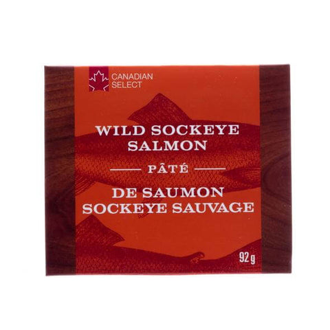 wild sockeye salmon pate