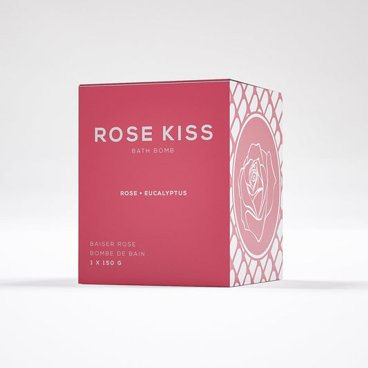 Bare Skin Bar - Rose Kiss Bath Bomb