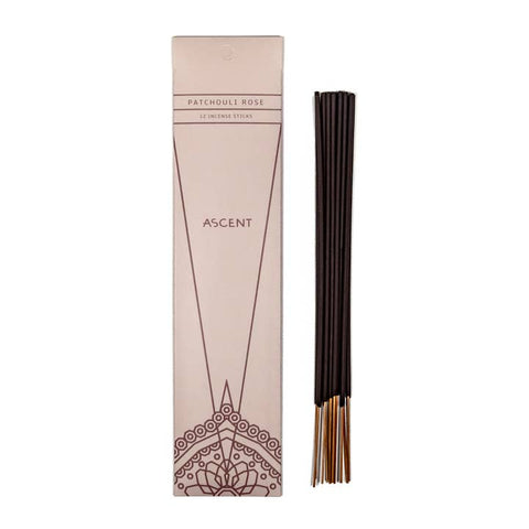 Ascent patchouli rose incense sticks