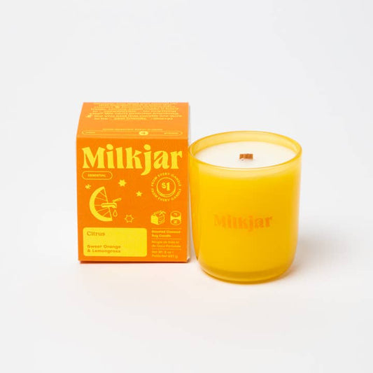 Milk Jar - Citrus Candle