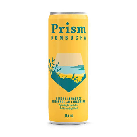 Prism Kombucha Ginger Lemonade