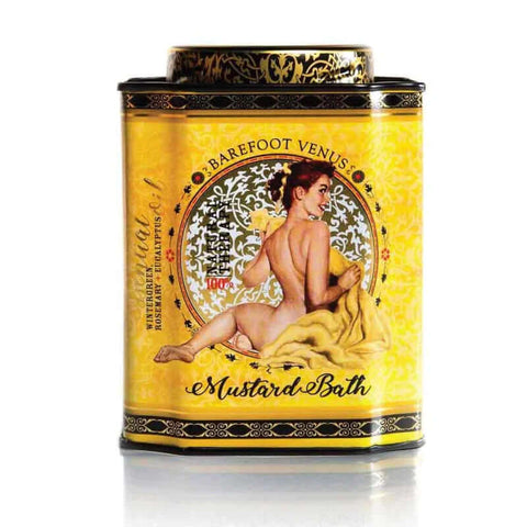 100% Natural Mustard Bath - Bath Soak - Barefoot Venus