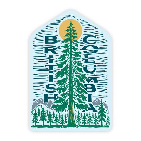 Mountain & Forest Big Cedar Sticker
