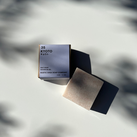No.35 Kyoto Shea handmade natural bar soap Vancouver