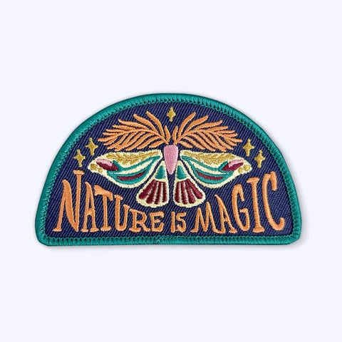 Intricate Moth Sew On Patch