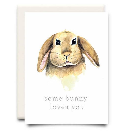 Inkwell Cards - Some Bunny Loves You Card