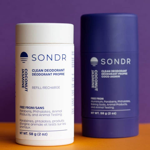 sondr coconut deodorant refill