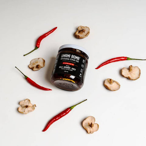 Umami Bomb Shiitake Chili Oil (Extra Hot)