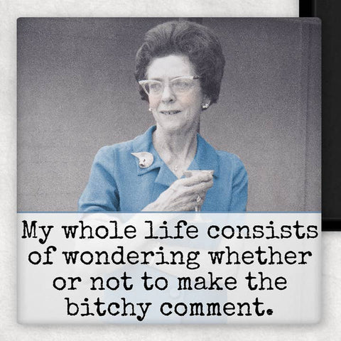 My Whole Life Consists of Wondering Magnet