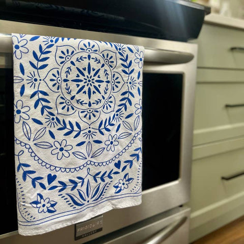 tea towel vancouver geometric design kitchen