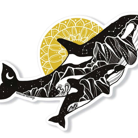 Orca Baby Sticker