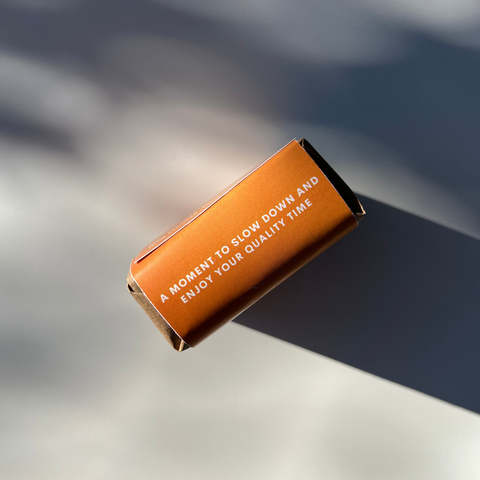 Warm scented vegan bar soap available in Canada