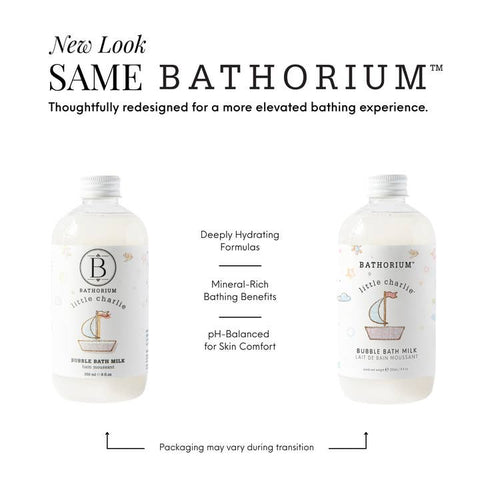 - Little Charlie baby bubble bath with soft frothy bubbles
