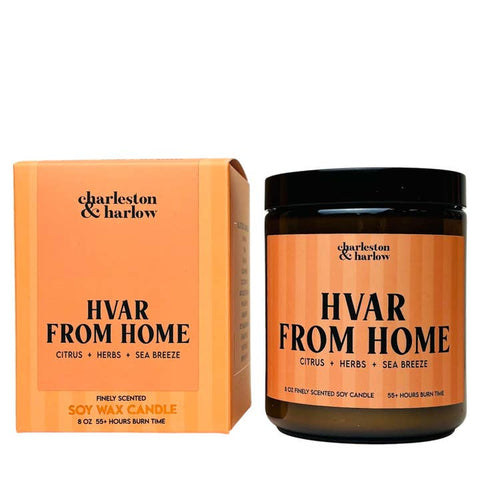 hvar from home candle citrus herbs sea breeze