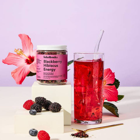 Blackberry Hibiscus Superfood Tea