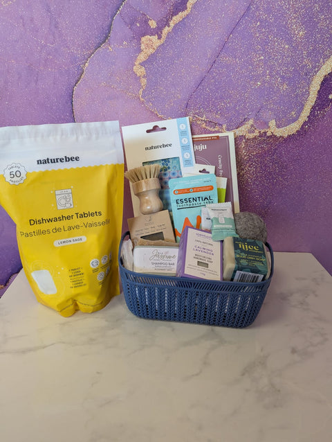 Plastic Free Life Starter Set with dishwasher tabs