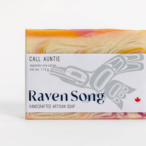 Ravensong Call Auntie artisan soap Canada