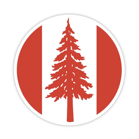 Canada Tree Sticker