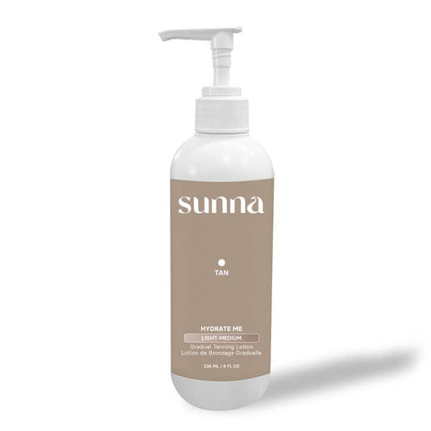 Sunna Tan lotion medium dark natural self tanning lotion