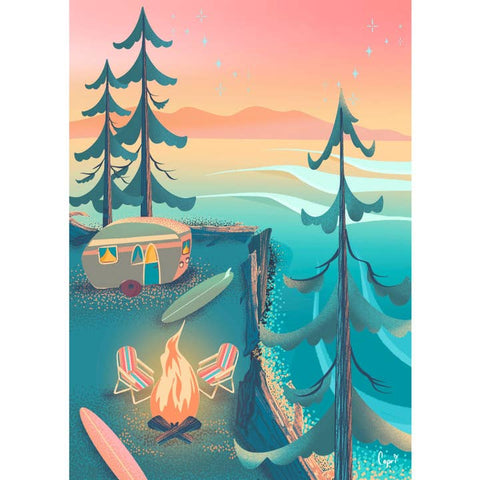 camping themed puzzle vancouver shop