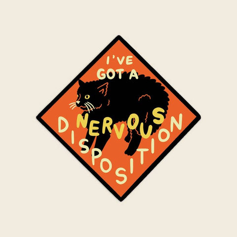 Nervous Disposition Vinyl Sticker