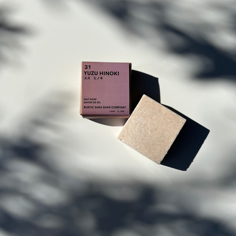 No.31 Yuzu Hinoki handmade natural bar soap Vancouver