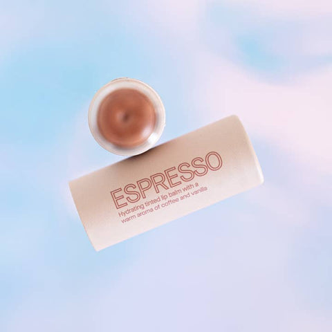 espresso lip tinted balm by pink house organics