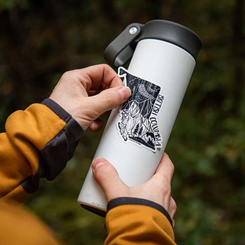 British Columbia Waterproof Vinyl Sticker