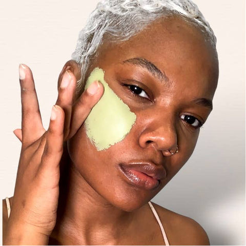 MaskerAide Matcha Detoxifying Clay Mask three-use sleeve