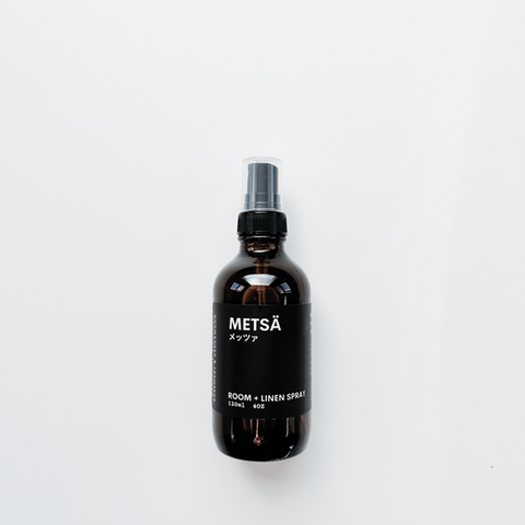 Natural forest-inspired room and linen spray available in Canada