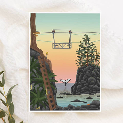 West Coast Trail Greeting Card