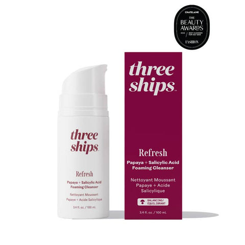 Three Ships Beauty - Refresh Papaya + Salicylic Acid Cleanser