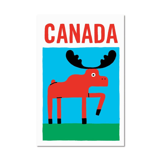Paperole - Canada Moose Post Card