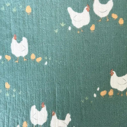 Kourtni Gunn Art - Chicken Swedish Dish Cloth pattern