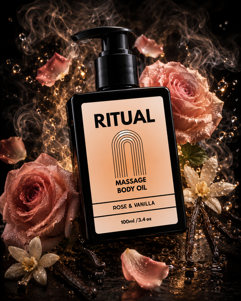 Ritual Massage Oil - Rose + Vanilla